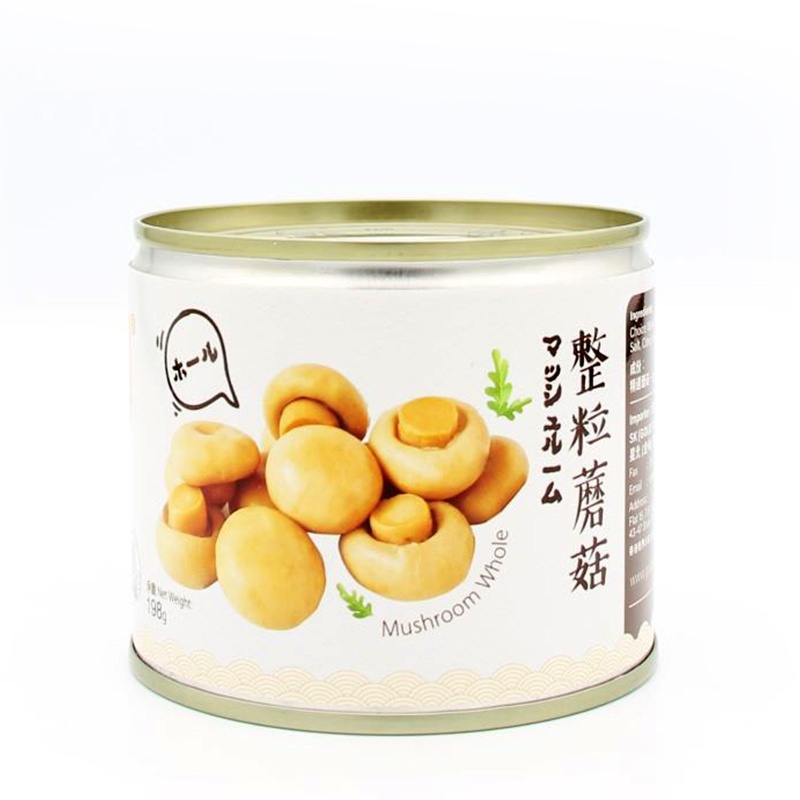 金味牌整粒蘑菇 198G