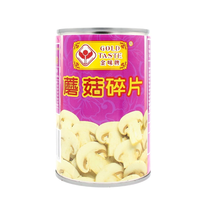 金味牌純蘑菇片 (易拉罐) 425G