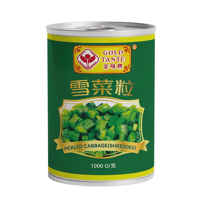 金味牌雪菜粒 1000G