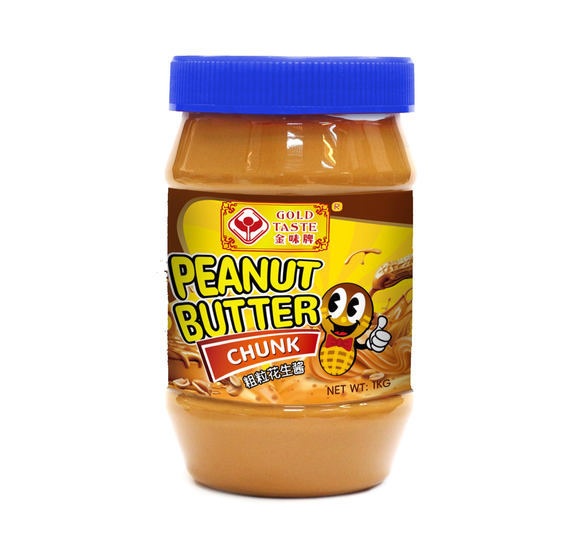 金味牌花生醬 (粗粒) 1KG