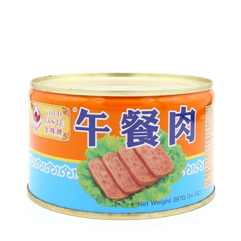 金味牌圓罐午餐肉 397G