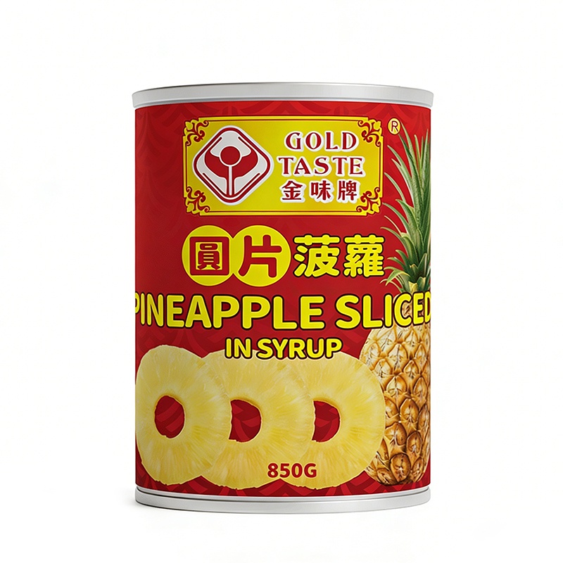 金味牌泰國圓片菠蘿片 (8片) 850G