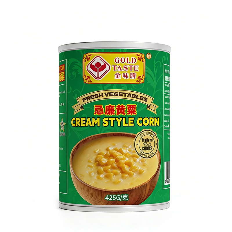 金味牌忌廉黃粟 425G